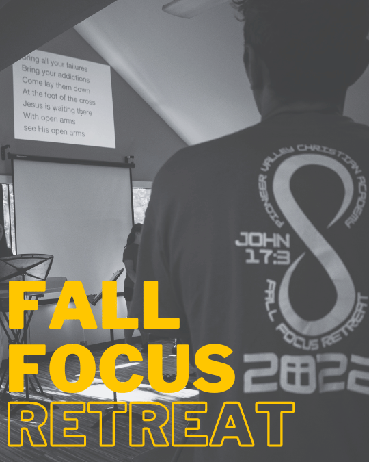 High School Fall Focus Retreat