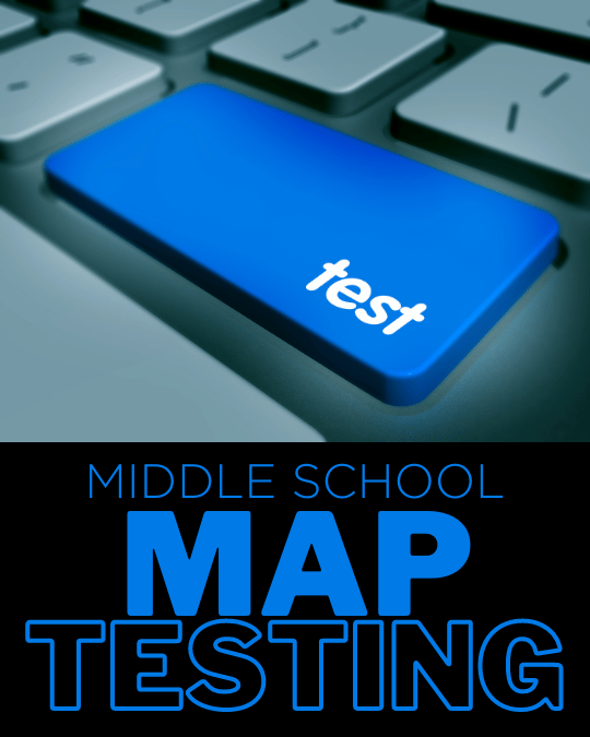 MIDDLE SCHOOL MAP TESTING