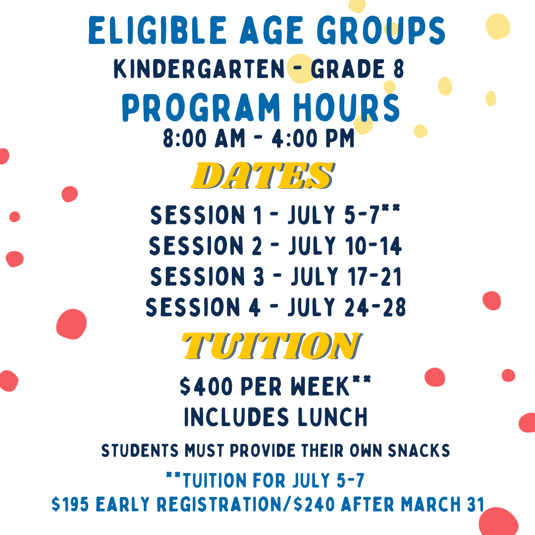 SUMMER STREAMS AT PVCA-PROGRAM INFORMATION