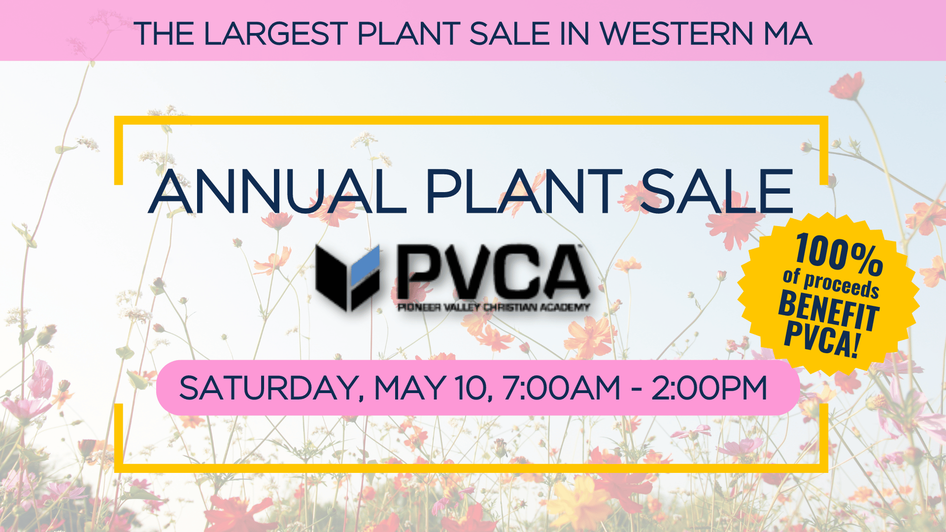 Annual PVCA Plant Sale